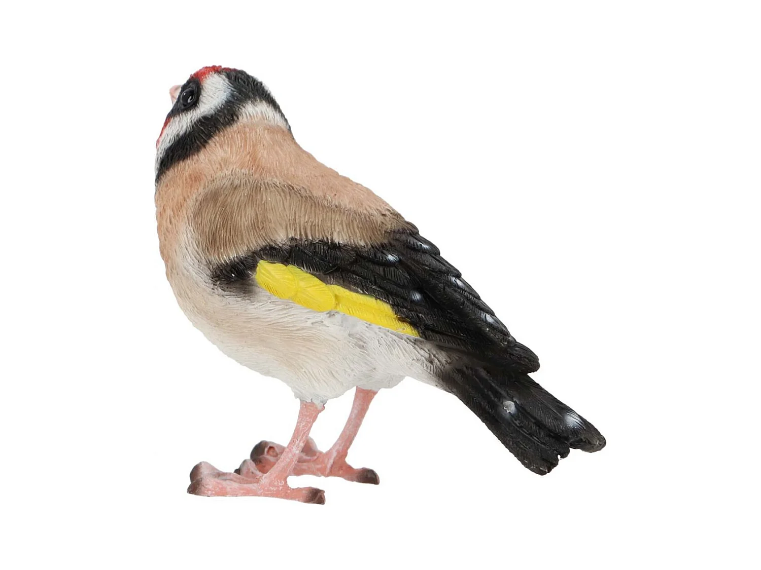 Oiseau décoratif extérieur en polyrésine Chardonneret