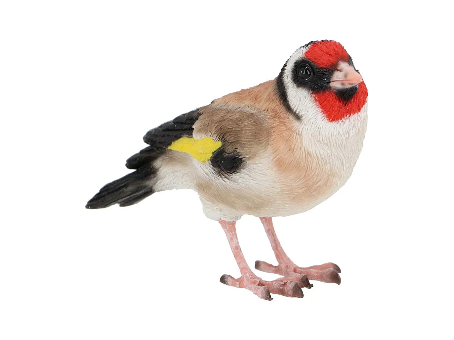 Oiseau décoratif extérieur en polyrésine Chardonneret