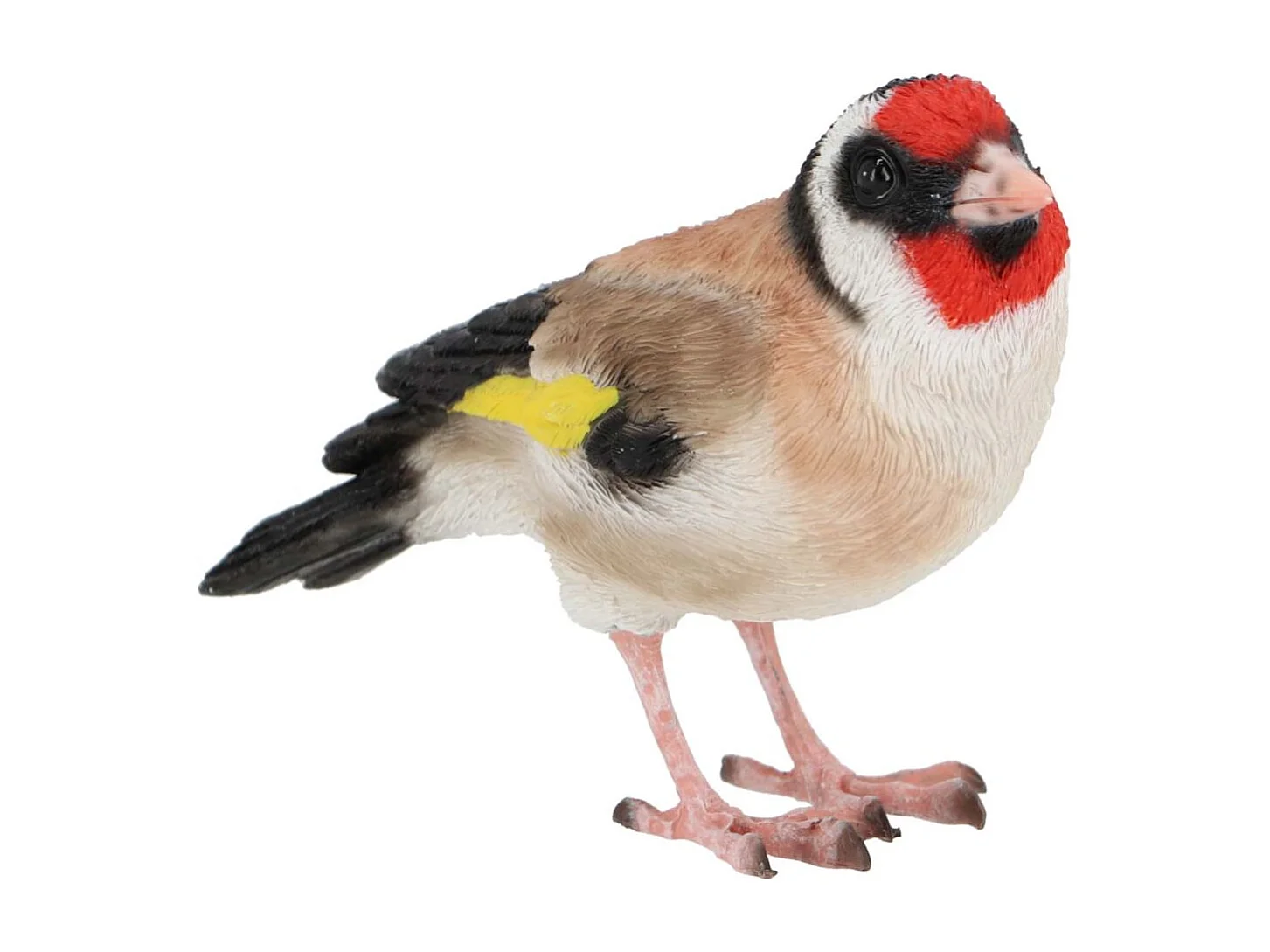 Oiseau décoratif extérieur en polyrésine Chardonneret