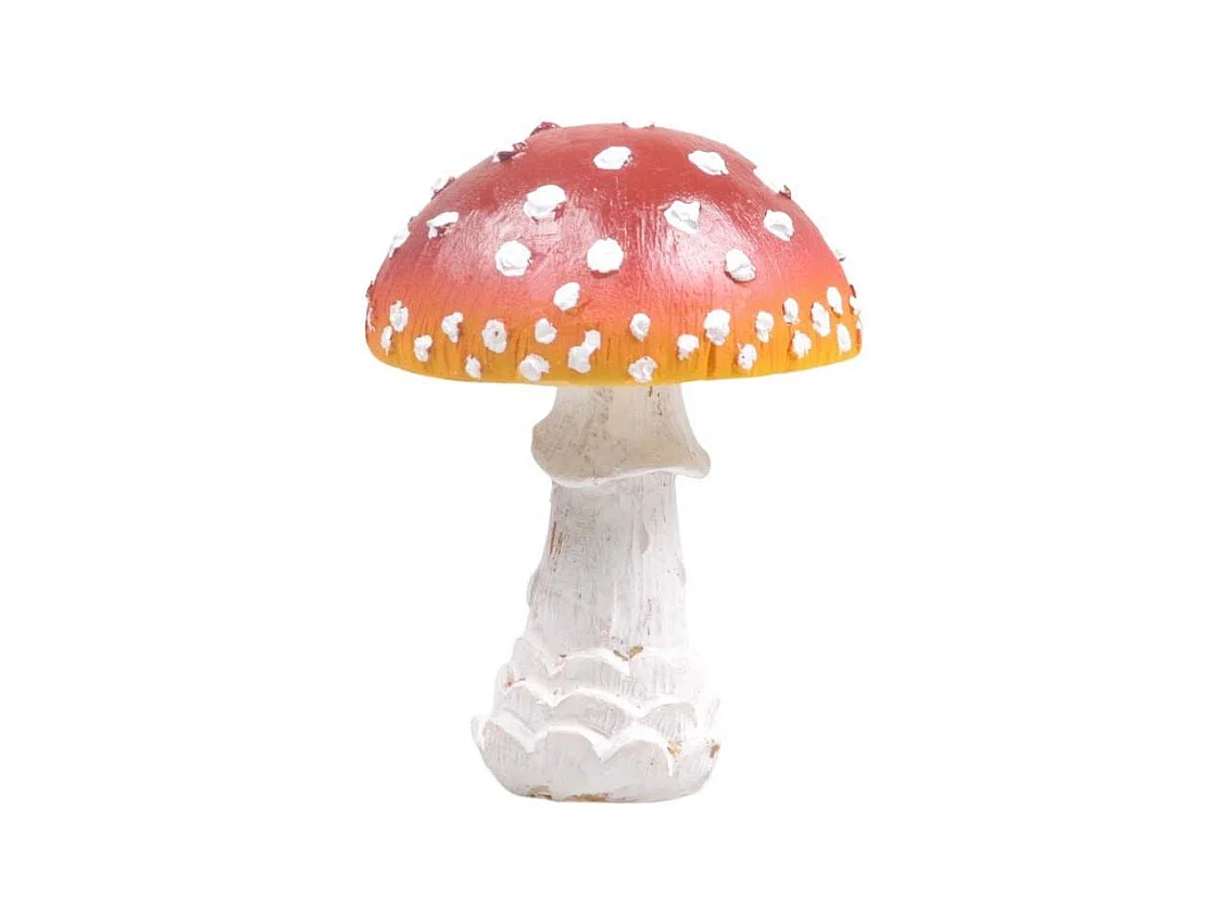 Champignon amanite tue-mouche en résine Forest