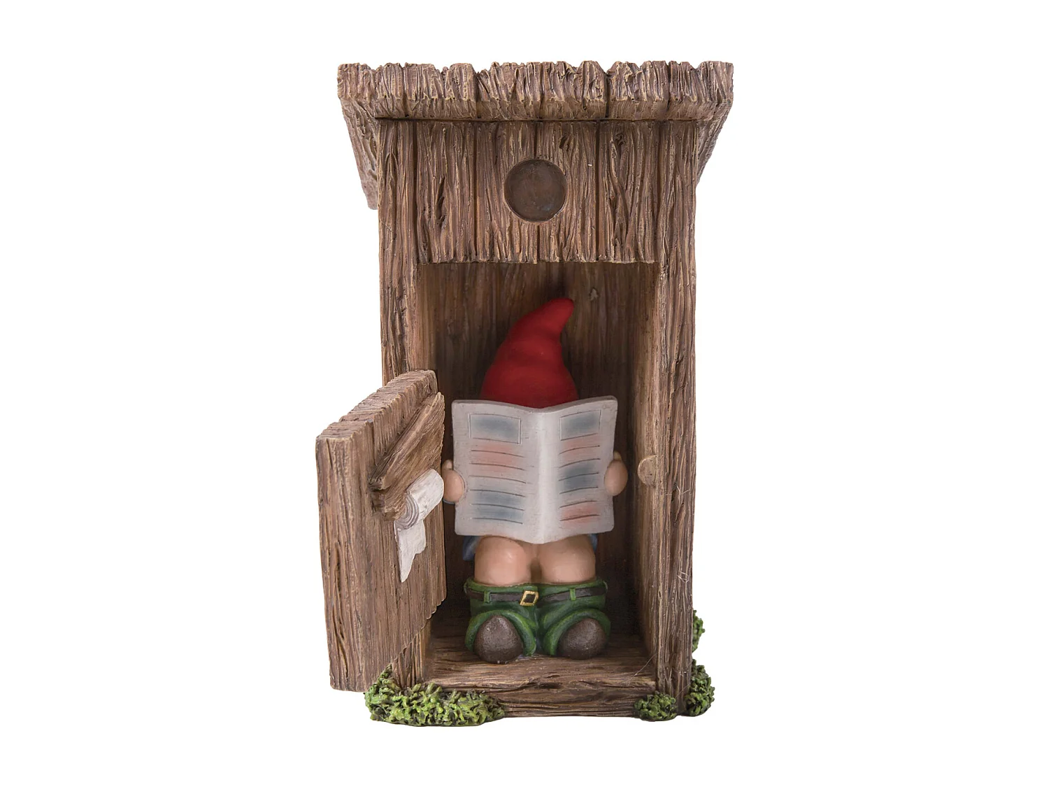 Gnomo da giardino in resina 20 cm