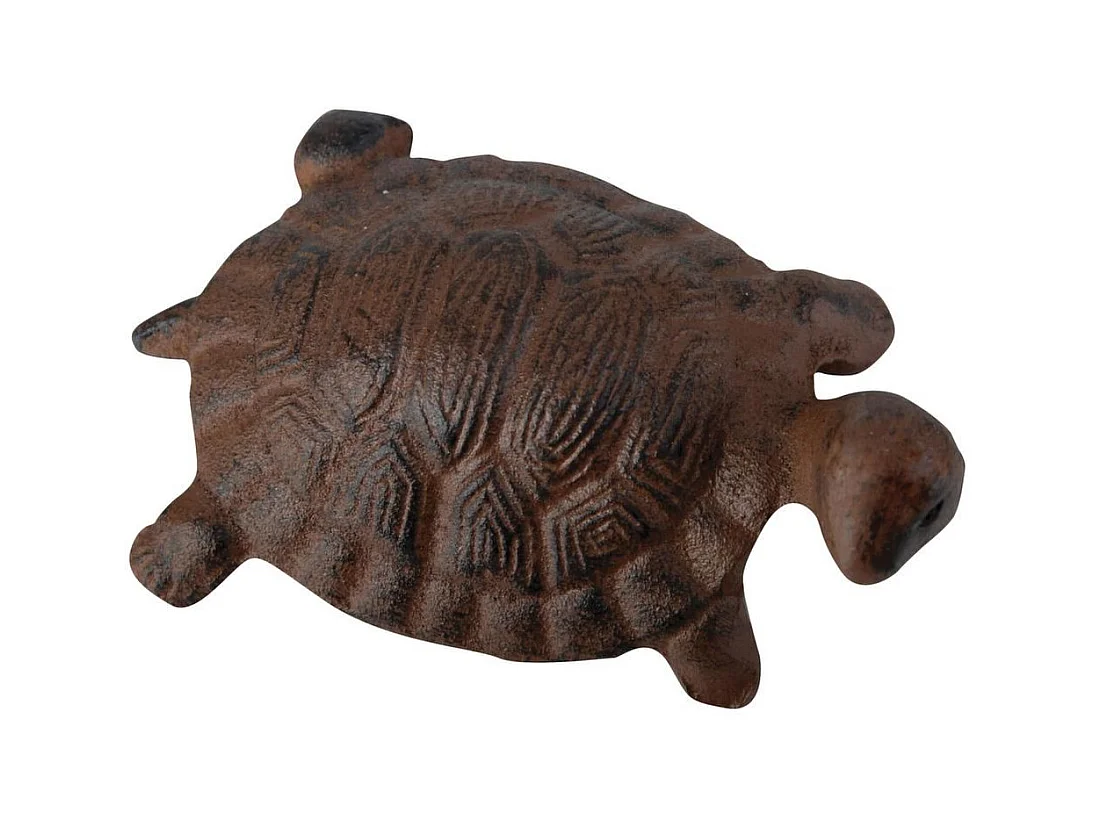 Tortue décorative en fonte 11,4 x 7,4 cm