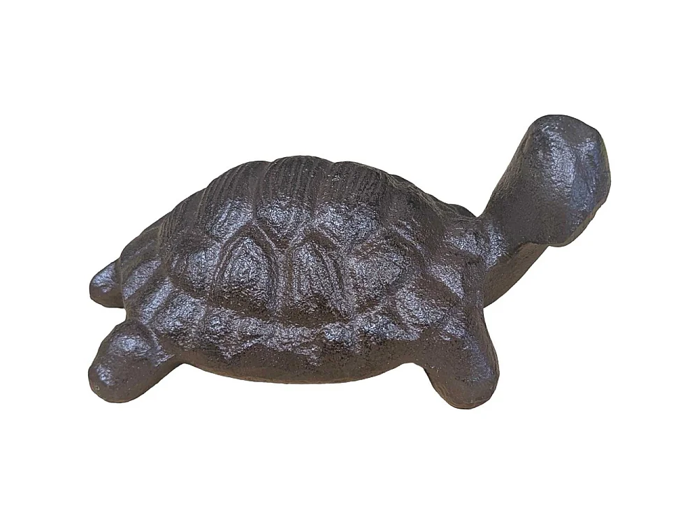 Tortue décorative en fonte 11,4 x 7,4 cm