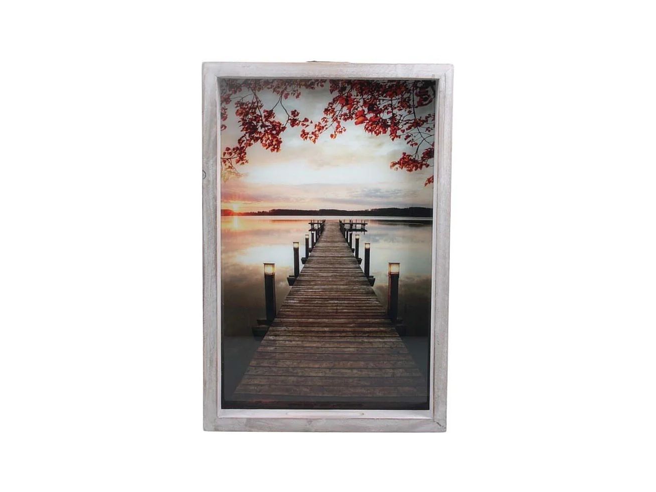 Peinture extérieure avec led Ponton 40 x 7 x 60 cm