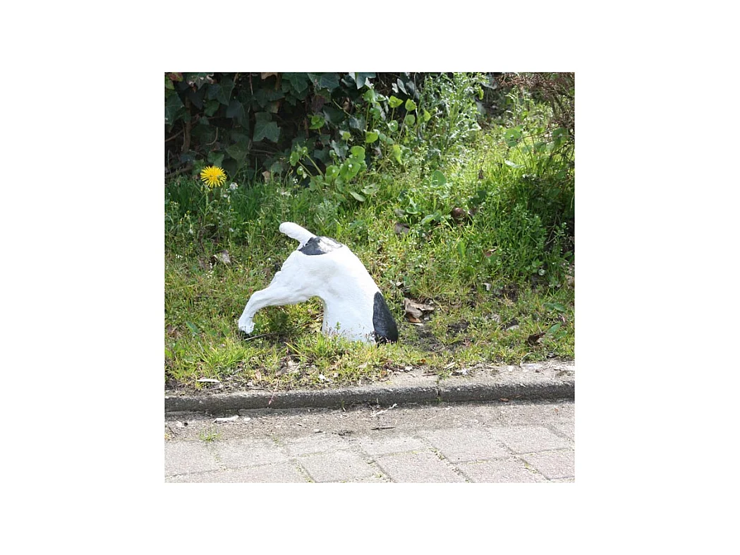 Chien fouillant en résine 30 x 15 x 25 cm