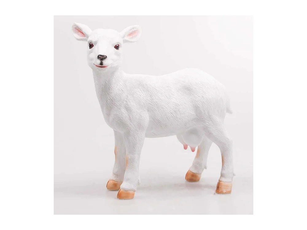 Chèvre en résine 28 x 10 x 32 cm