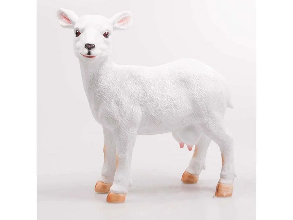 Chèvre en résine 28 x 10 x 32 cm