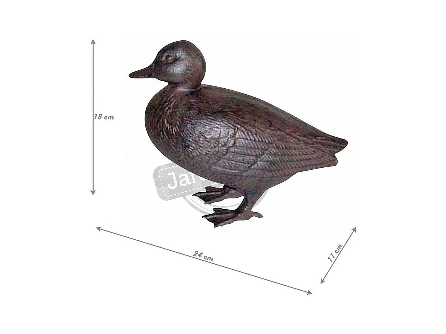 Canard en fonte 24 cm