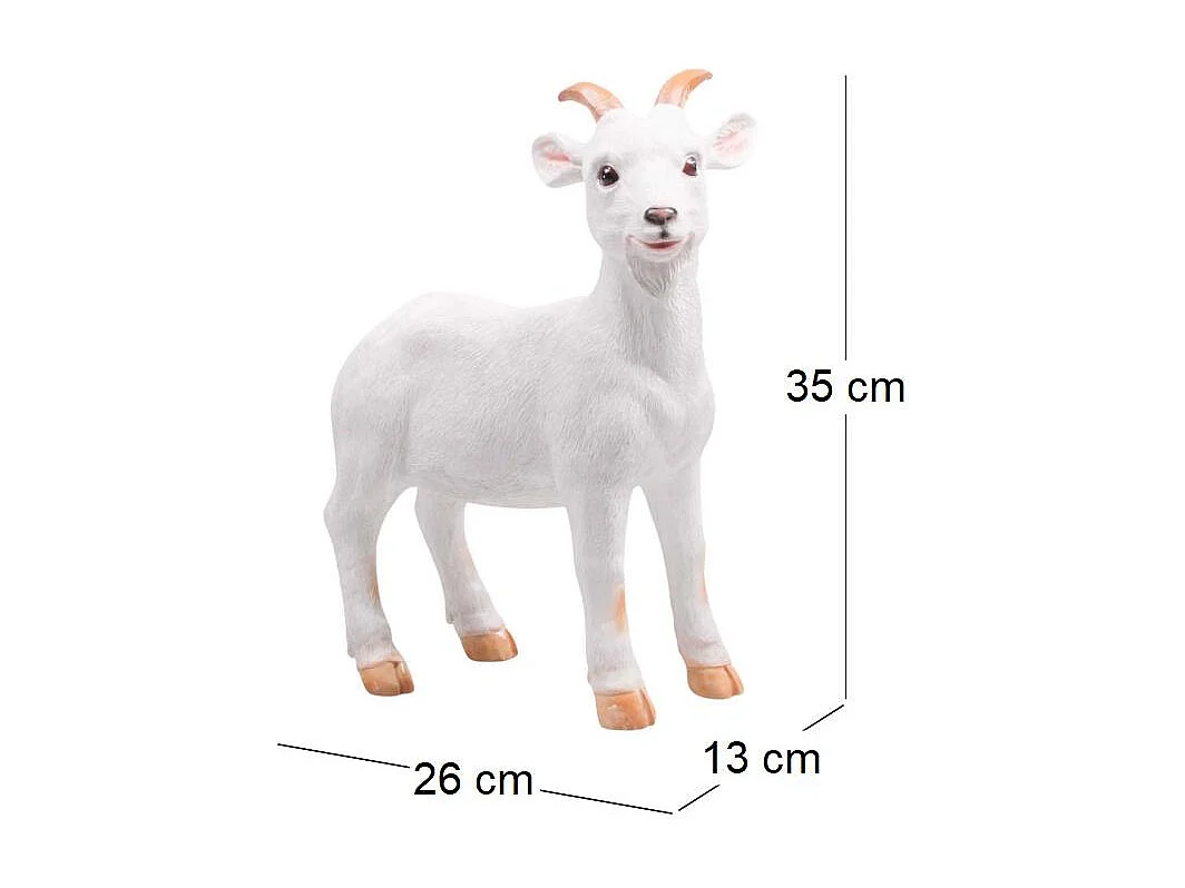 Bouc en résine 26 x 13 x 35 cm