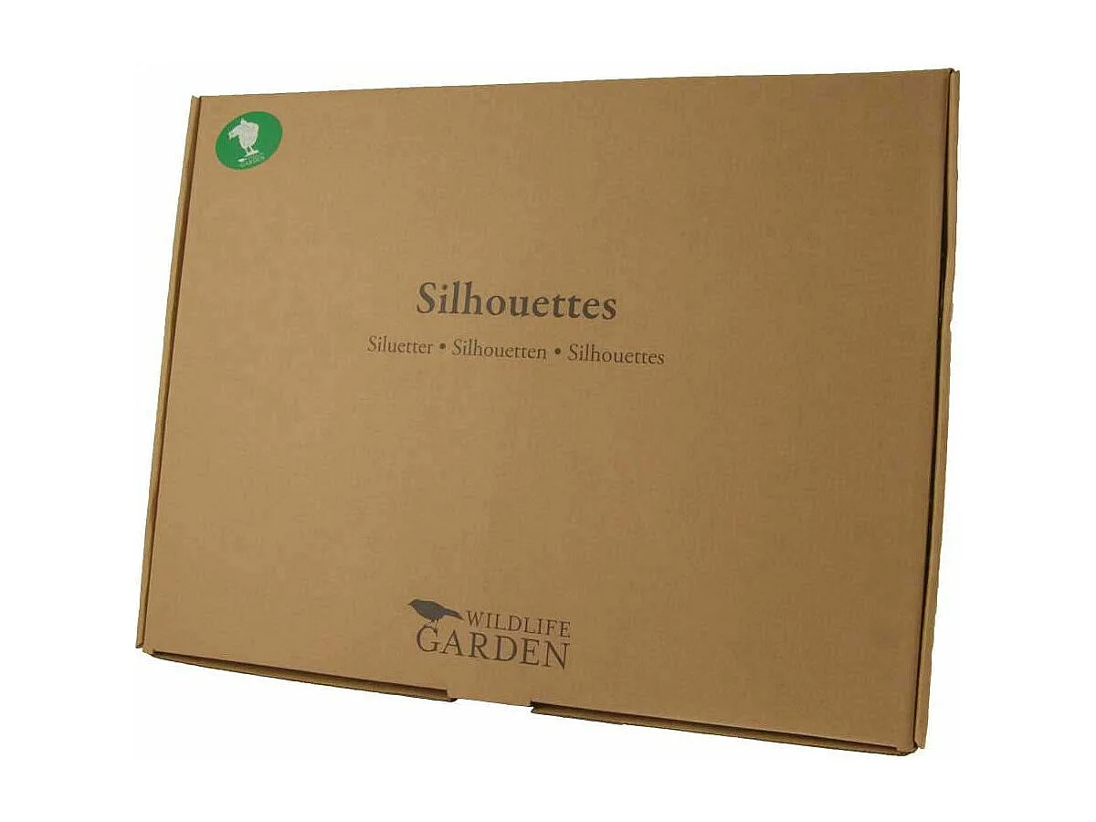 Silhouette animal en métal Garden Poule