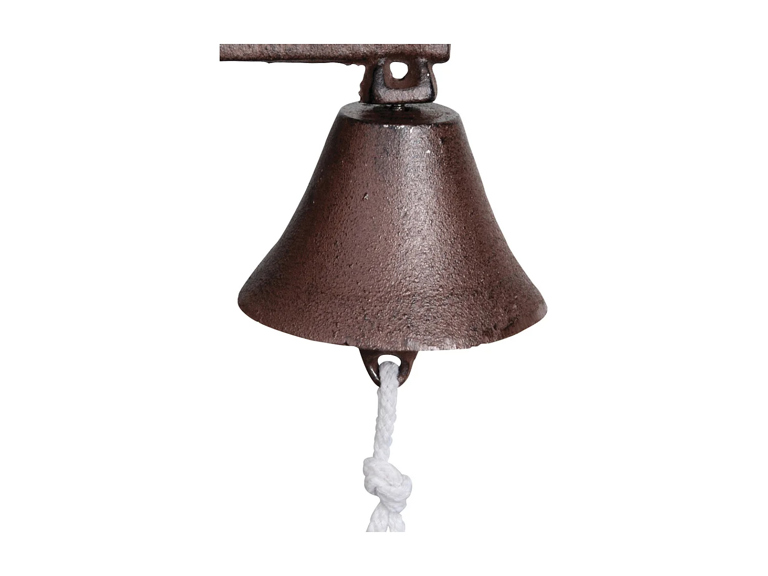 Gartenglocke Igel aus Gusseisen