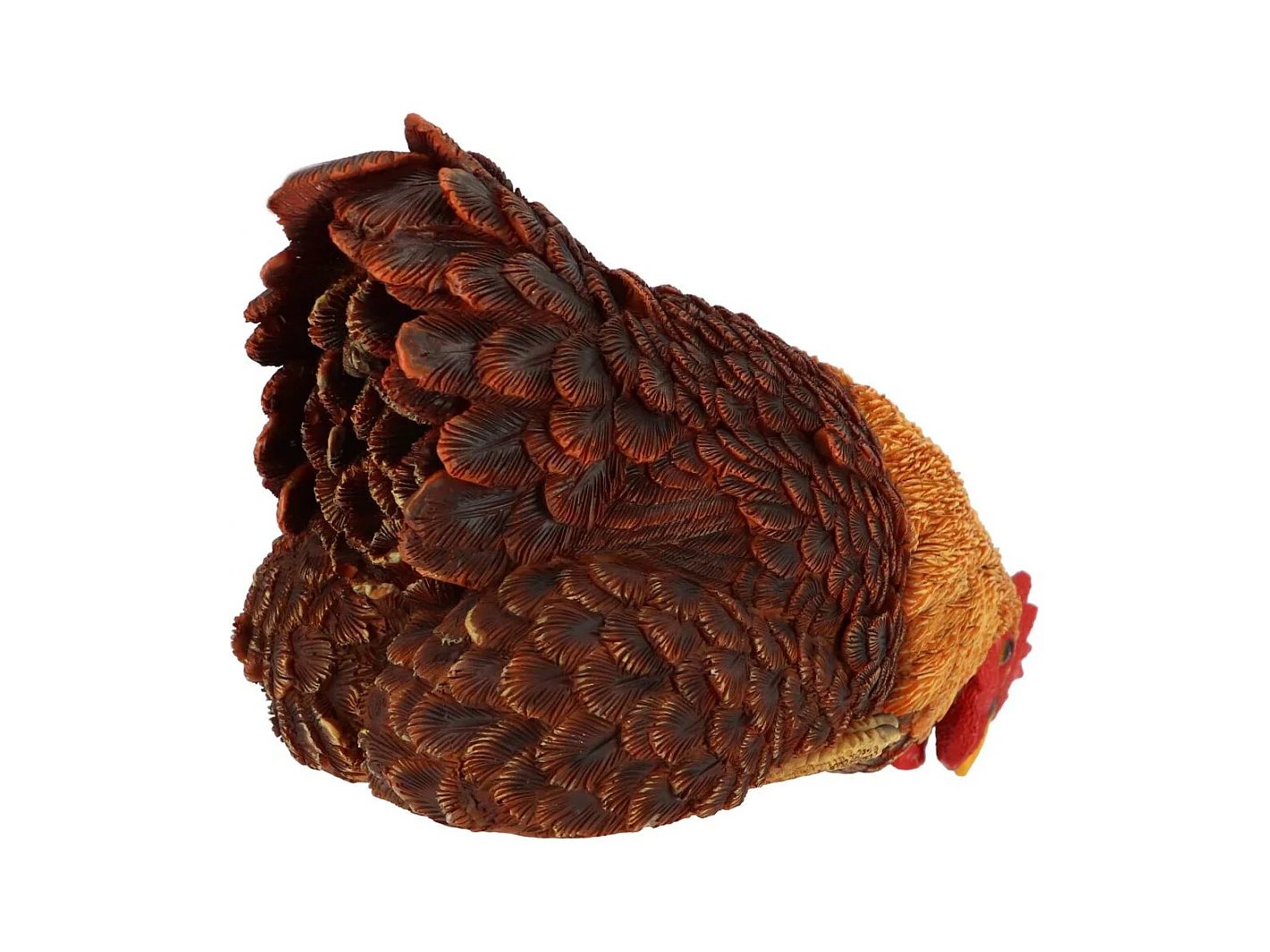 Poules décoratives à poser en polyrésine (Lot de 3)