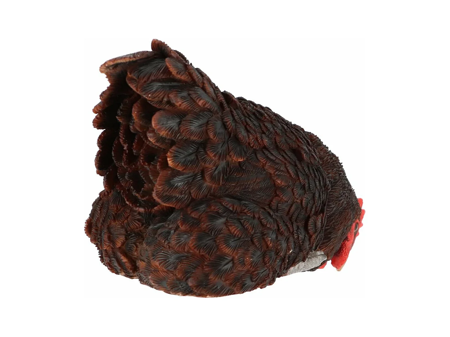 Poules décoratives à poser en polyrésine (Lot de 3)