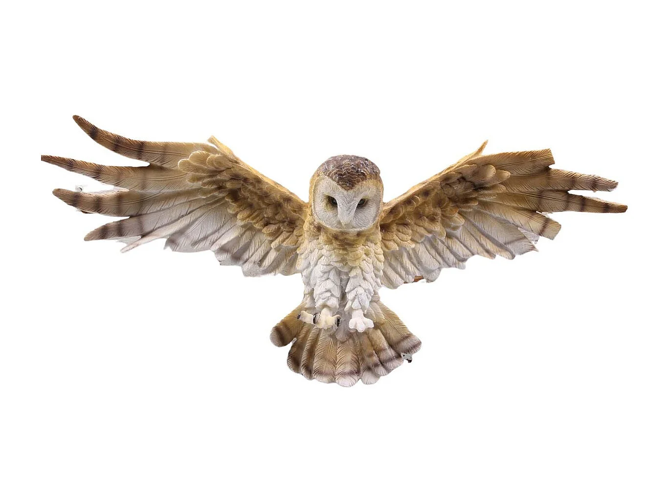 Patère chouette en résine 55 x 13 x 24 cm