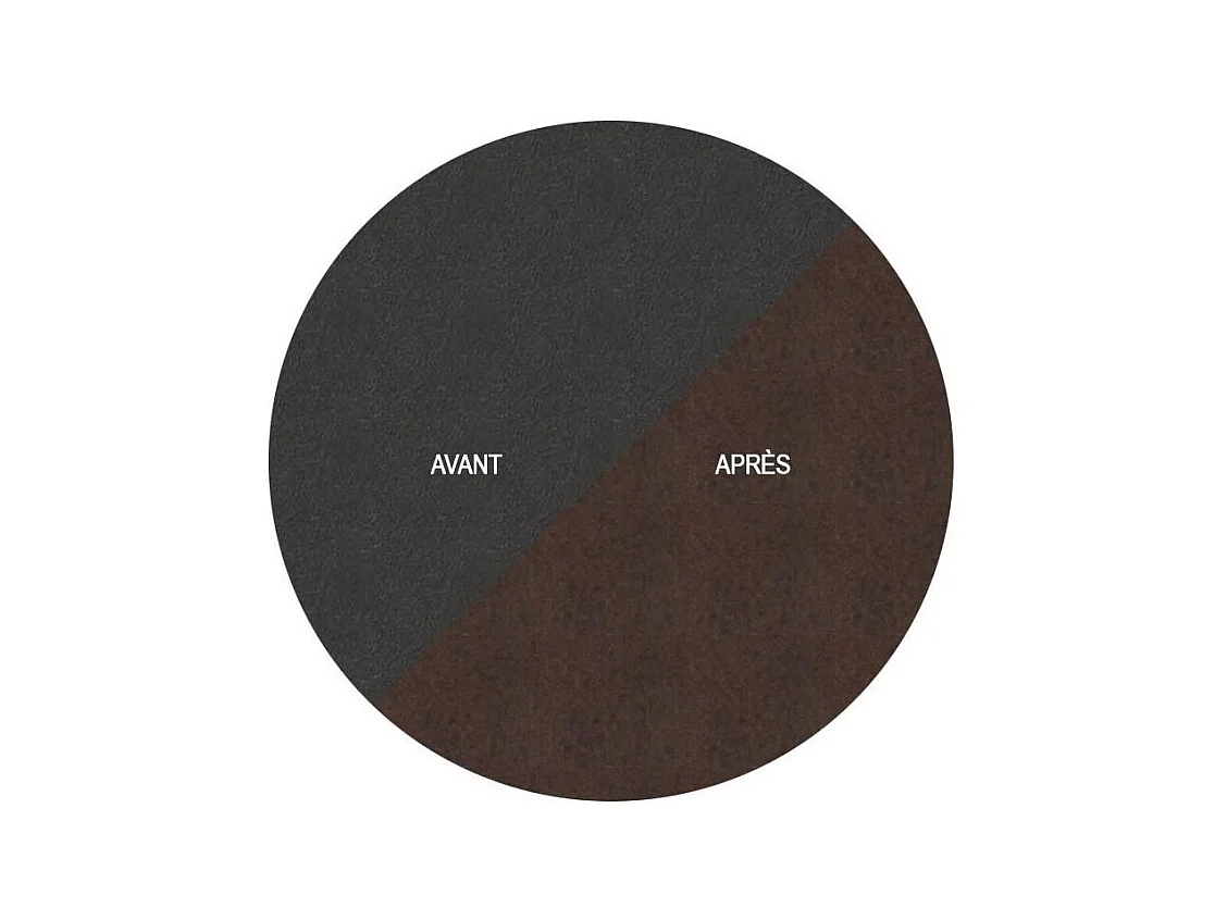 Oiseau à planter rouge gorge en acier corten Hauteur 14cm