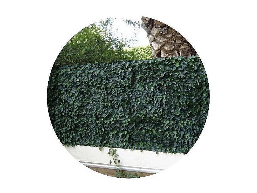 Plaques clipsables de feuillage artificiel 3m² (Lot de 12) Lierre