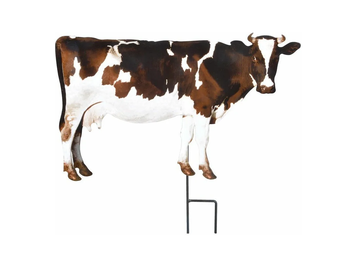 Animal de la ferme décoratif sur pic (Lot de 2)