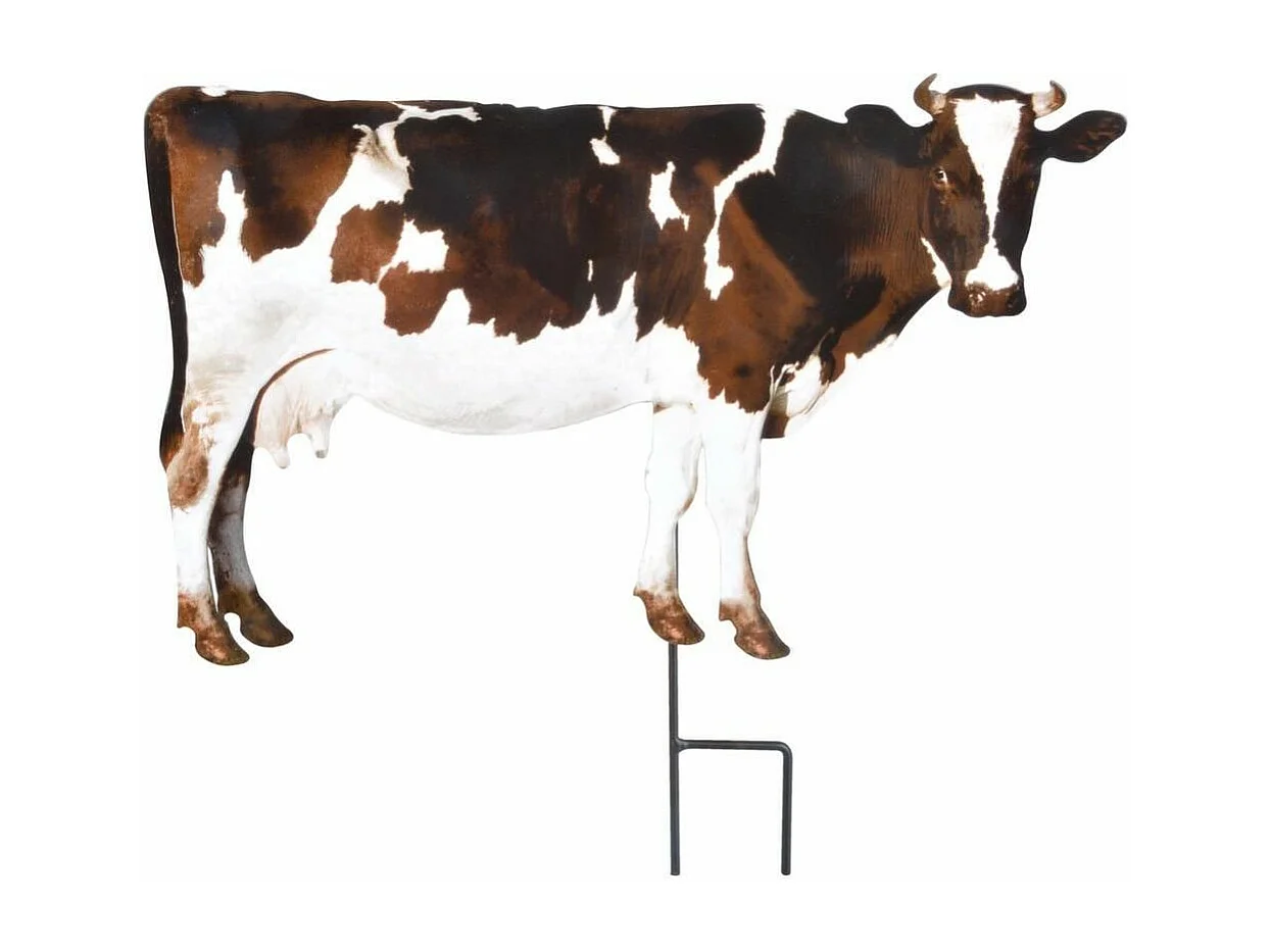 Animal de la ferme décoratif sur pic (Lot de 2)