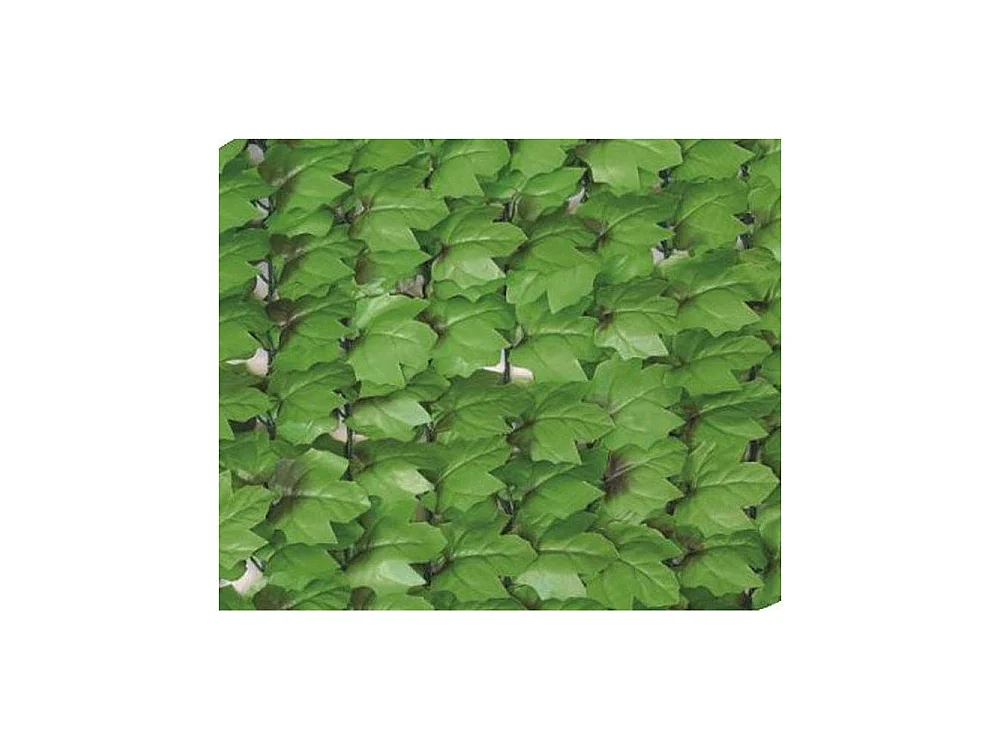 Haie artificielle jeunes feuilles de lierre en rouleau 1.5 x 3 m
