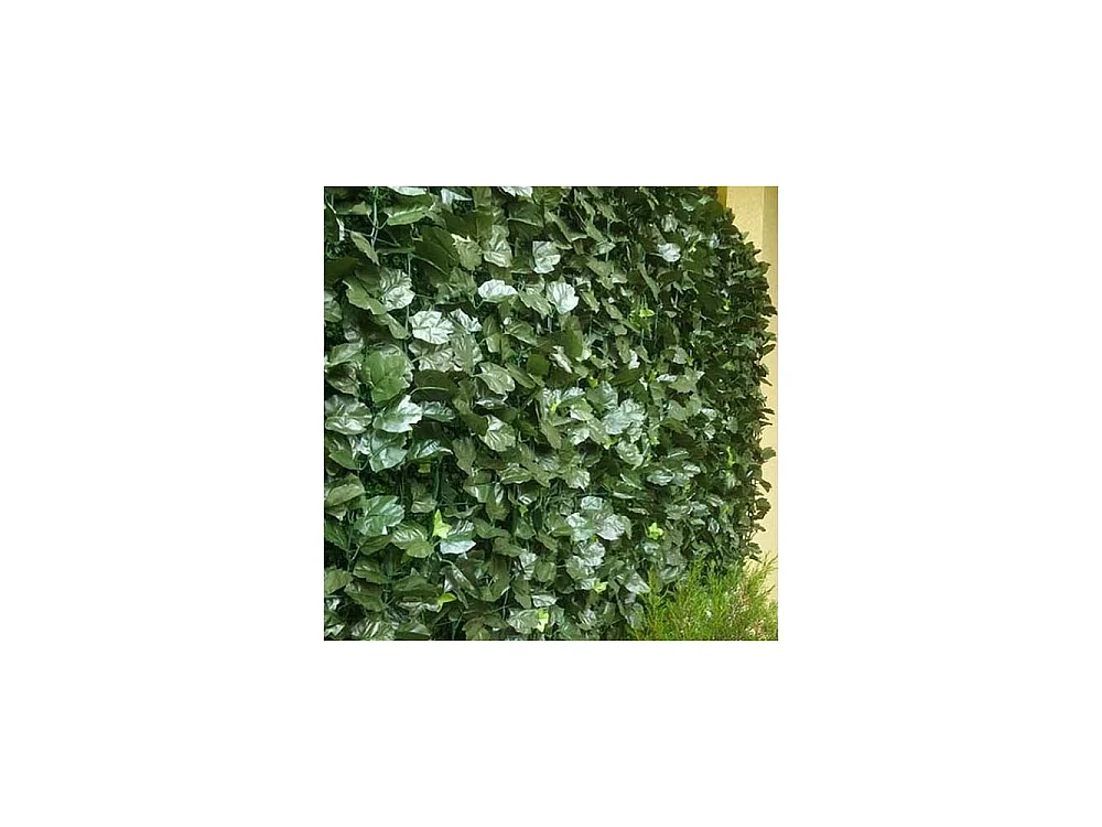 Haie artificielle feuillage en rouleau Duo 1.5 x 3 m