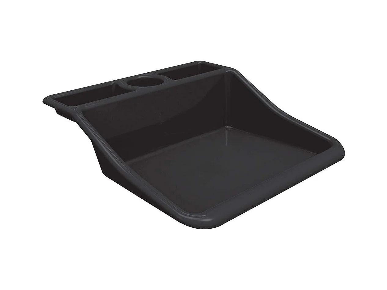 Plateau de jardinage en plastique avec rangement