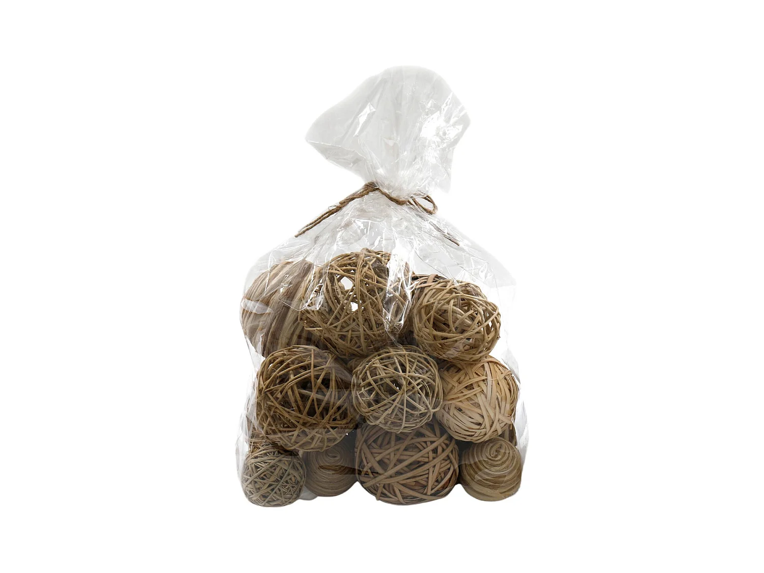 Sachet de boules séchées Natural 26 x 30 cm