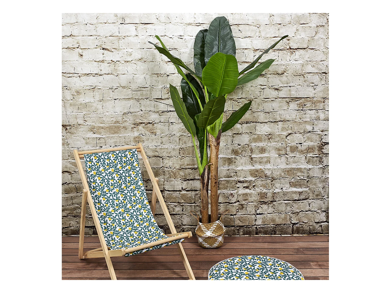 Bananier Artificiel Xxl Vert, Marron