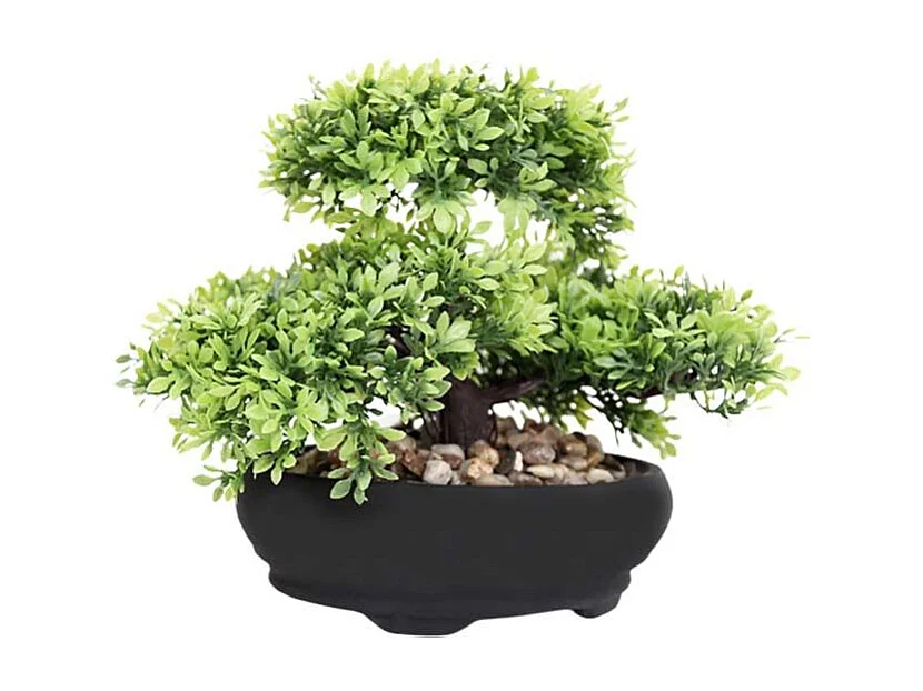 Bonsai artificielle dans pot en terre cuite 17 cm Modèle 2