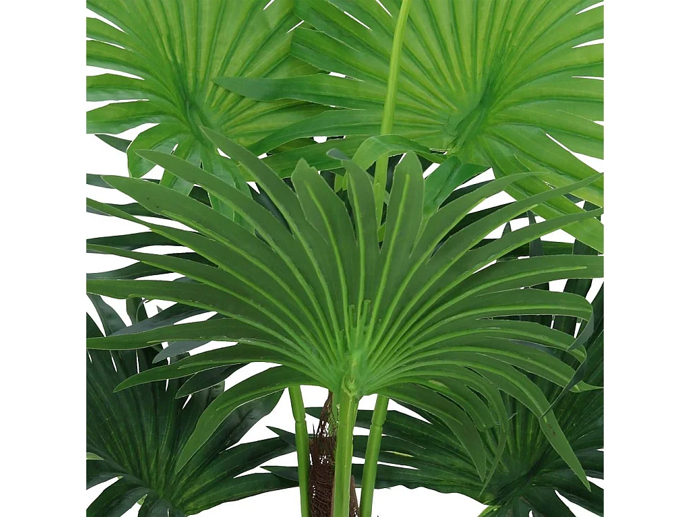 Künstliche Fächerpalme 6 Palmen Natürliche Berührung 70 cm