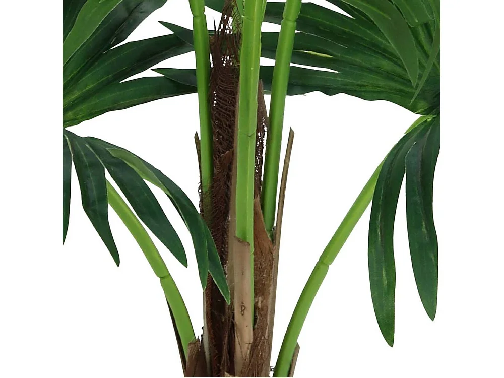 Künstliche Fächerpalme 6 Palmen Natürliche Berührung 70 cm