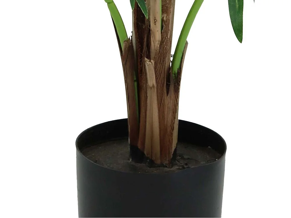 Künstliche Fächerpalme 6 Palmen Natürliche Berührung 70 cm