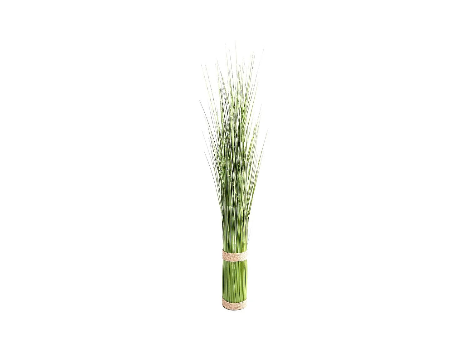 Fagot de bambou artificiel avec tressage Hauteur 63 cm