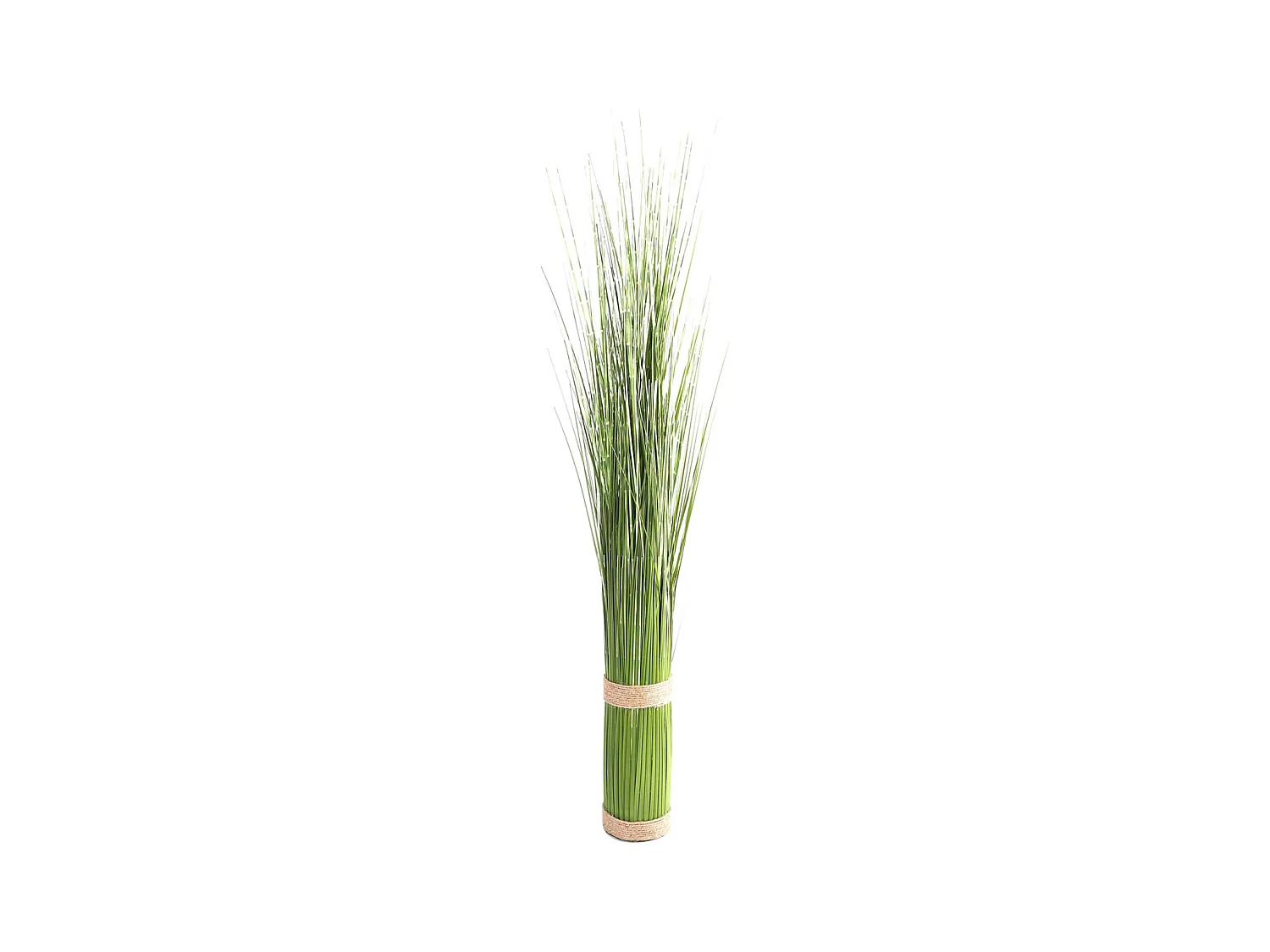 Fagot de bambou artificiel avec tressage Hauteur 89 cm