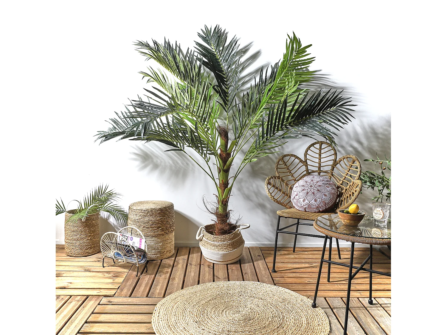 Künstliche Palme 135 cm