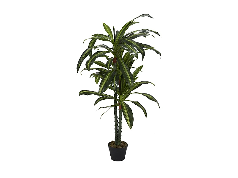 Plante Artificielle Dracaena 130cm Vert