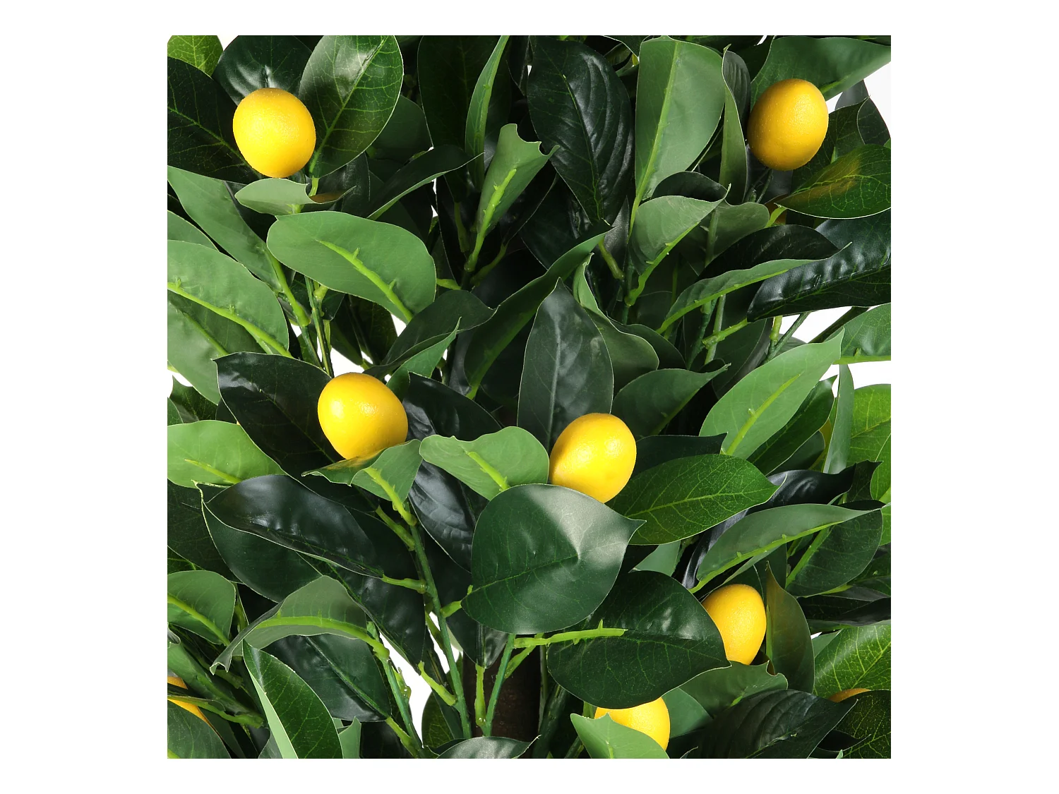 Plante Artificielle Citronnier 120c Vert, Jaune