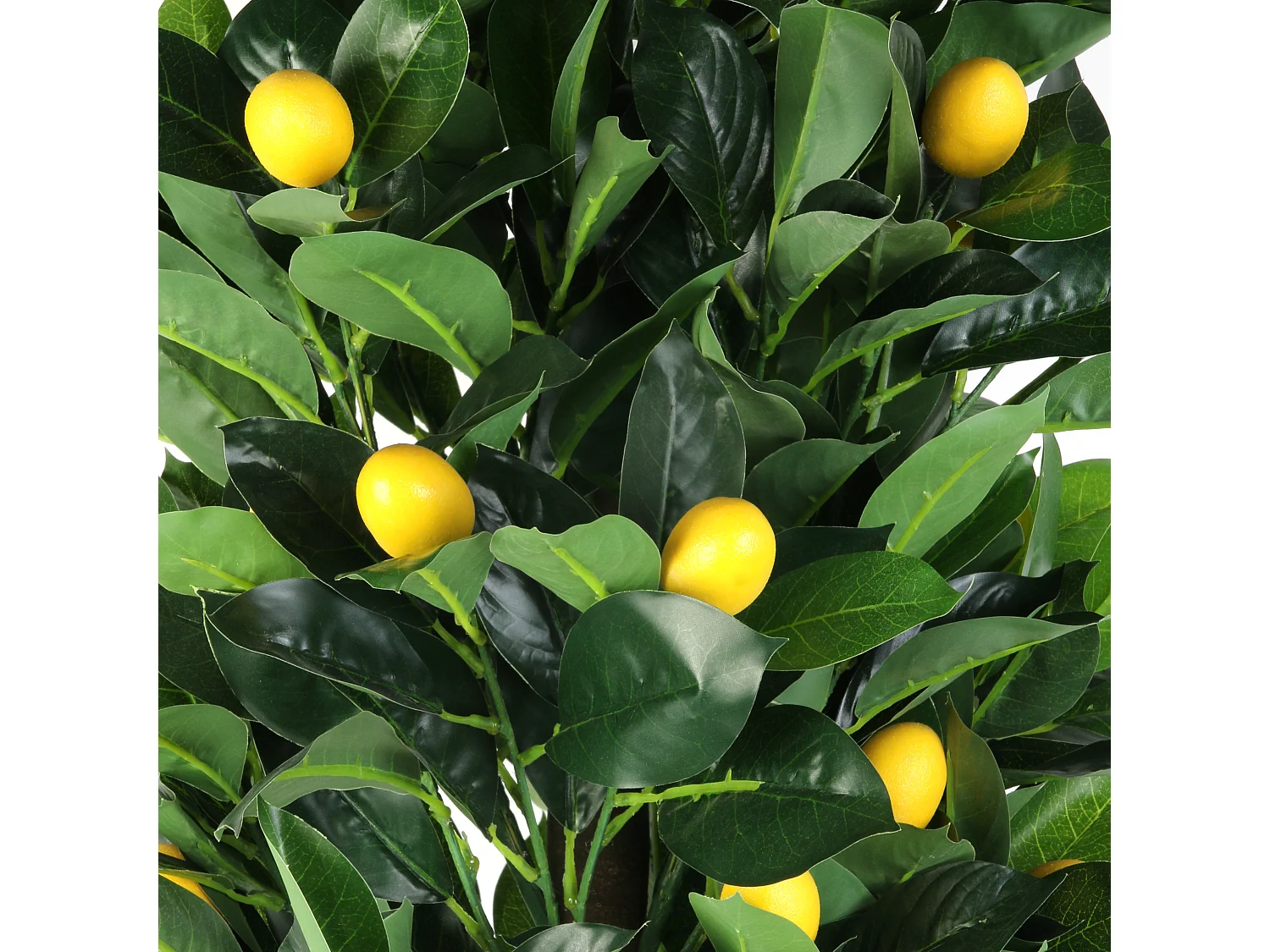 Plante Artificielle Citronnier 120c Vert, Jaune