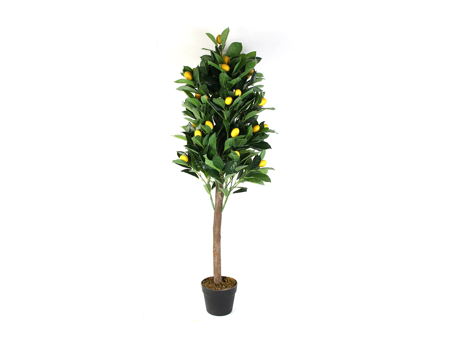 Plante Artificielle Citronnier 120c Vert, Jaune