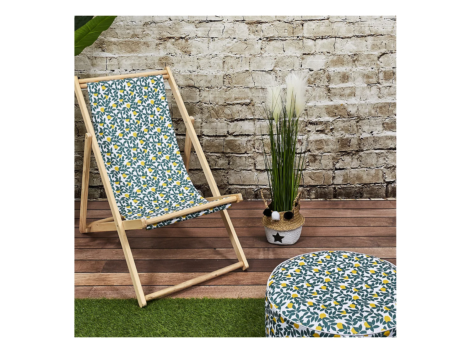 Herbe Et Pampa Artificiel 90cm Vert