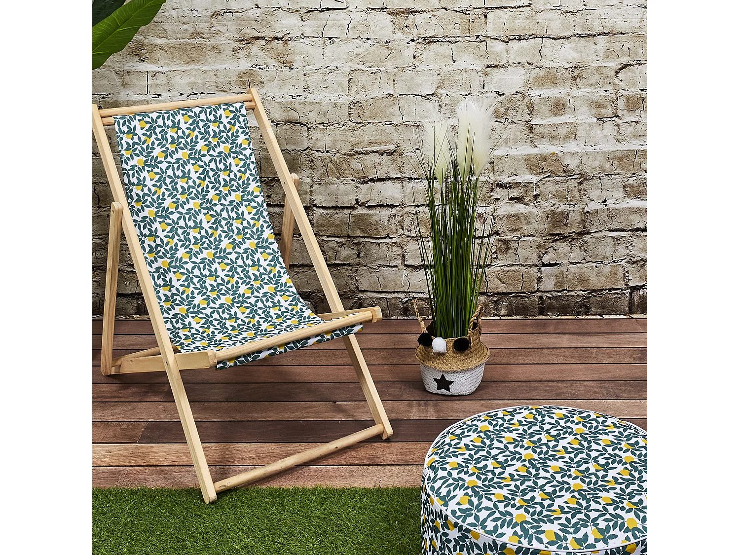 Herbe Et Pampa Artificiel 90cm Vert