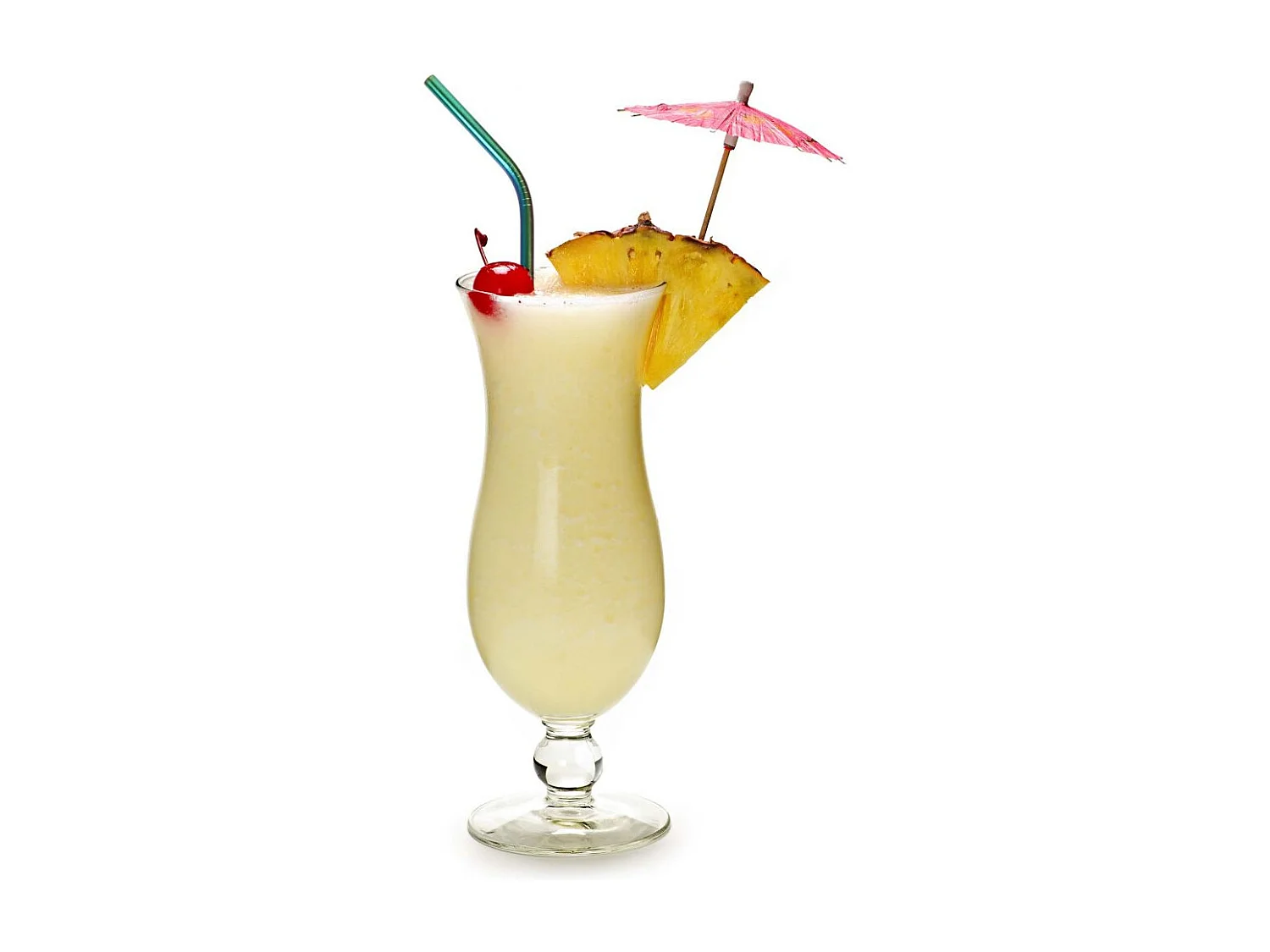 Lot de 4 Pailles Inox "Goupillon" 22cm Multicolore