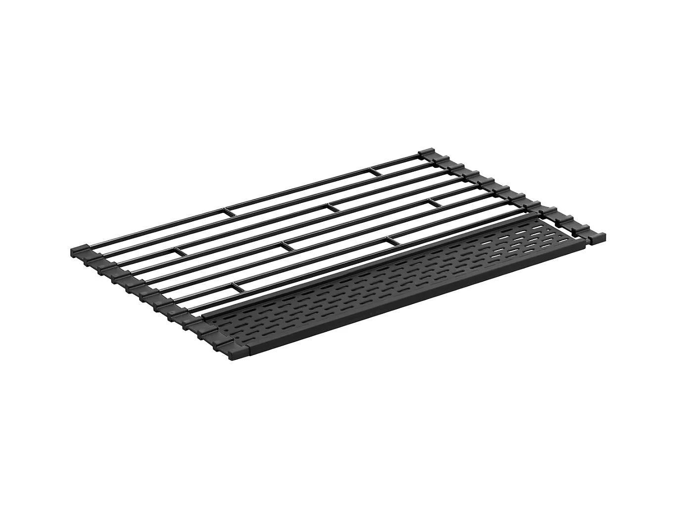Egouttoir pliable en métal et silicone Drainer