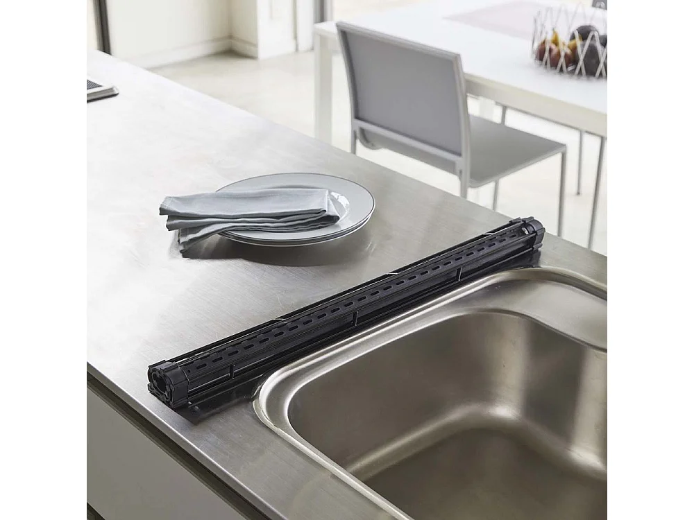 Egouttoir pliable en métal et silicone Drainer