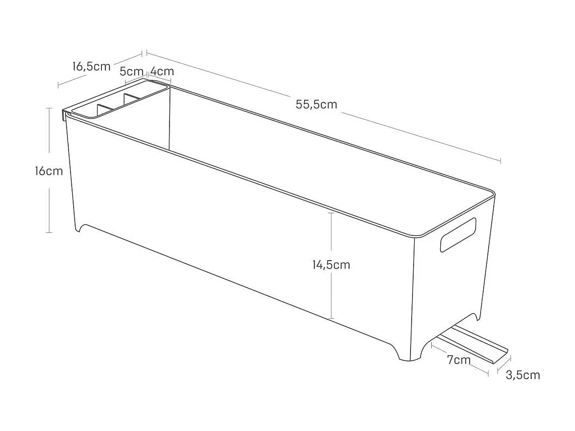 Egouttoir à vaisselles Slim