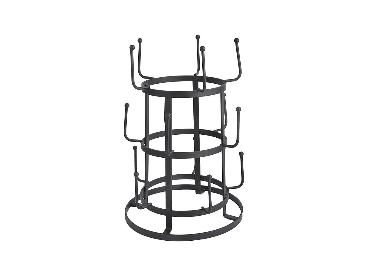 Séchoir à bouteilles en métal