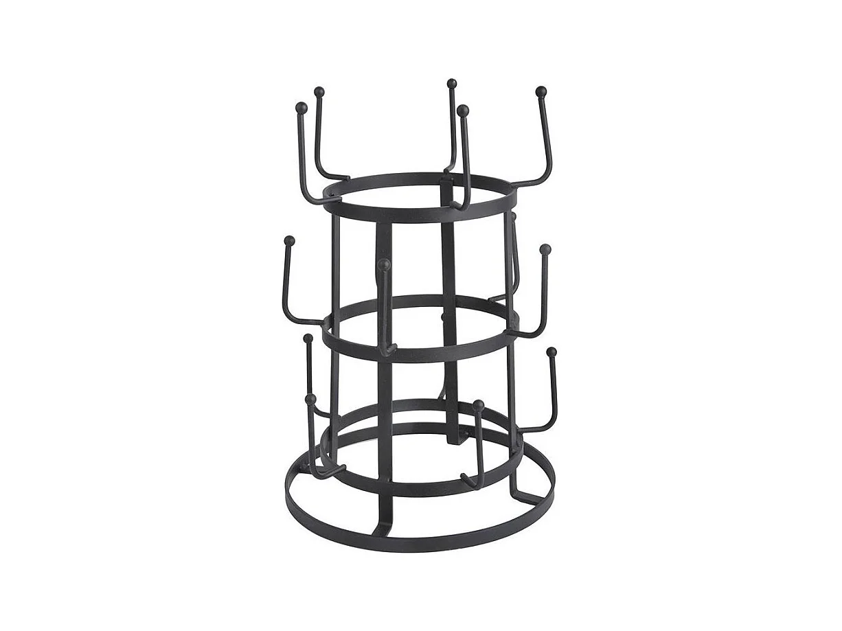 Séchoir à bouteilles en métal