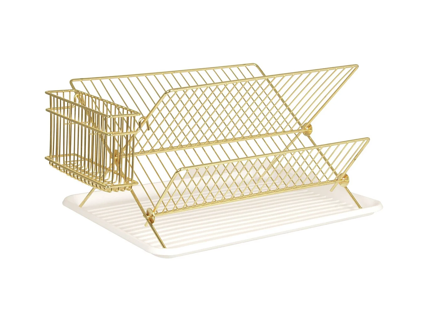 Egouttoir à vaisselle en métal Rack