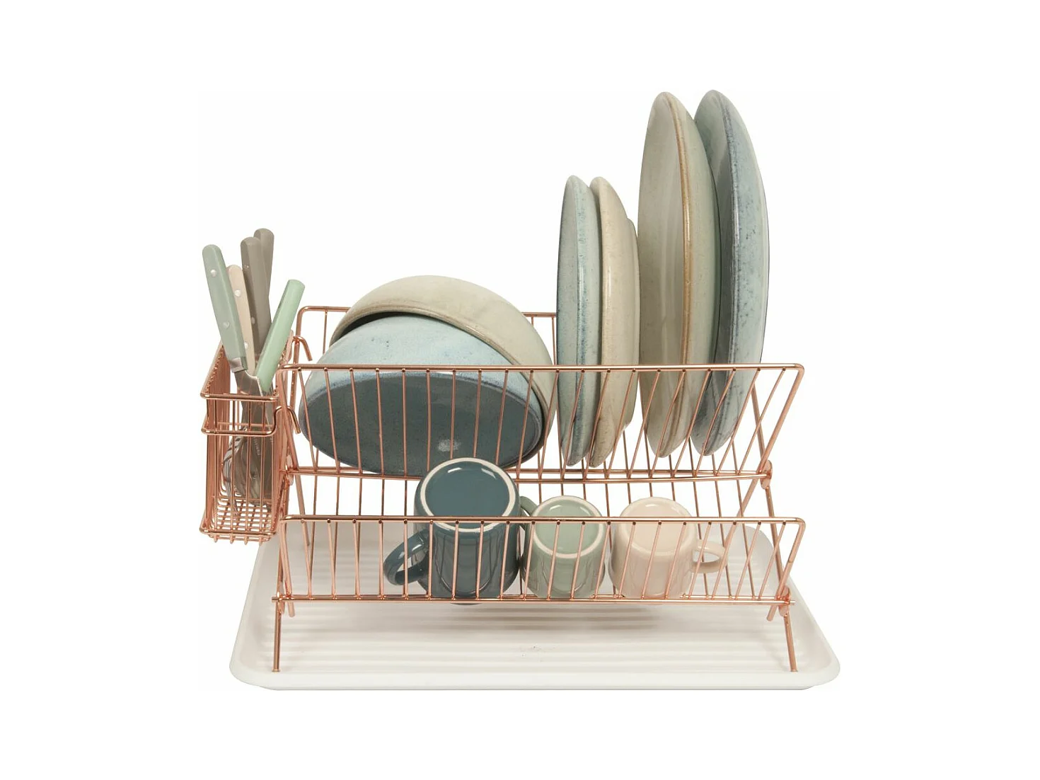 Egouttoir à vaisselle en métal Rack