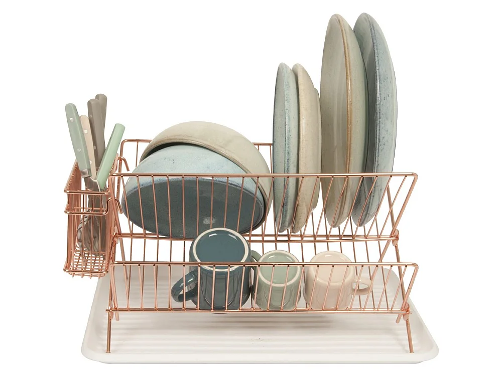 Egouttoir à vaisselle en métal Rack