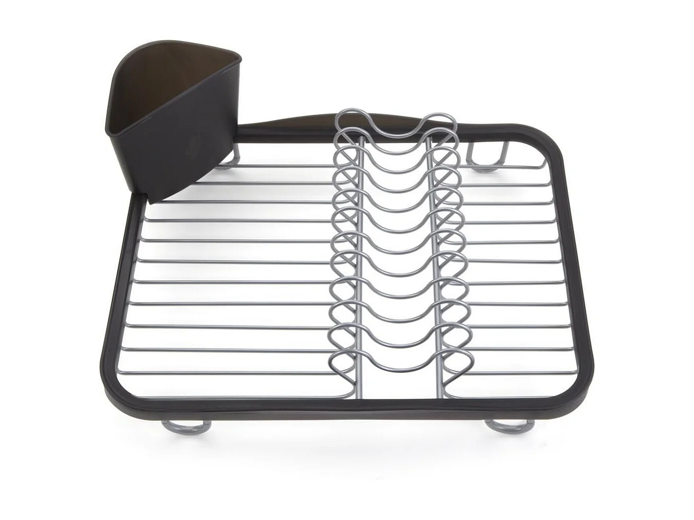 Egouttoir vaisselle avec porte ustensiles amovible